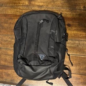 Triumph Motorcycles Riding Back Pack with Rain Cover Bag Black NEW